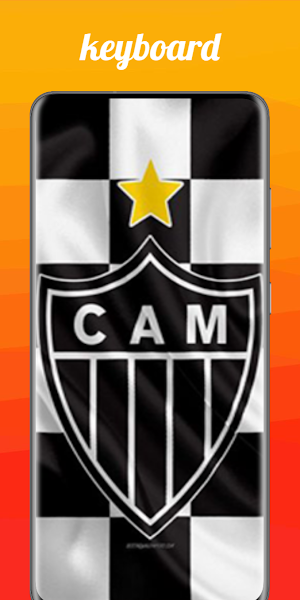 keyboard for atlético mineiro Screenshot 1