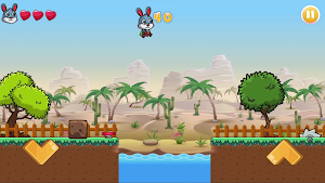 Super Bunny: Bunny Jump game Screenshot 2