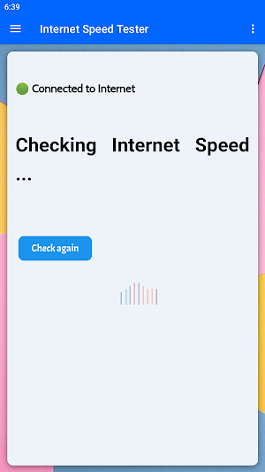 Internet Speed Tester Screenshot 0