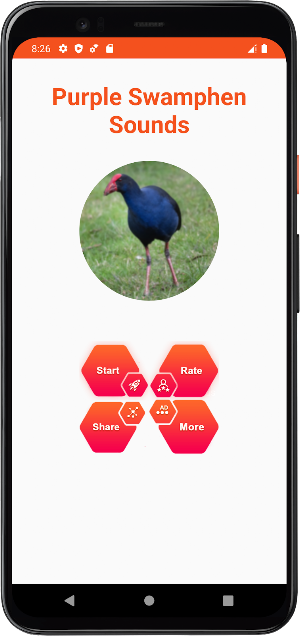 Purple Swamphen Sounds Screenshot 1