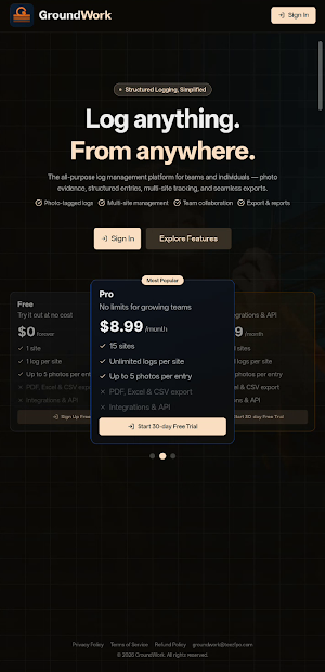 GroundWork Screenshot 0