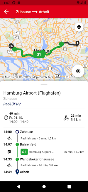 Not Without My Bike - Hamburg Screenshot 3