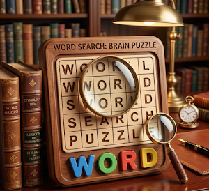 Word Search: Brain Puzzle. Screenshot 0