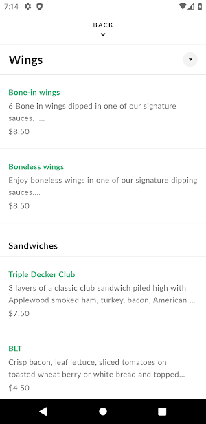 Dine On The Go - Mid South Screenshot 2