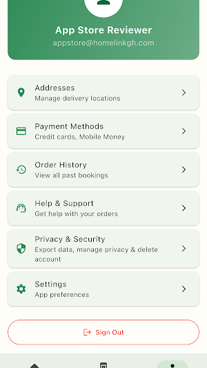 HomeLinkGHana Services Screenshot 2