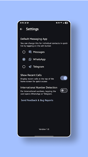 Quick Contacts Screenshot 2