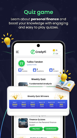 CredyFi - Earn when you Learn Screenshot 2