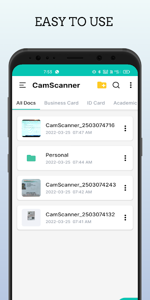 Scanner -Scan to all documents Screenshot 0