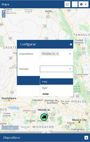Evolucion GPS Screenshot 2