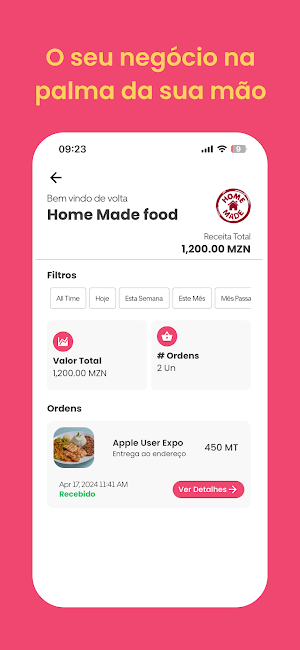 Makeeat Business Screenshot 0