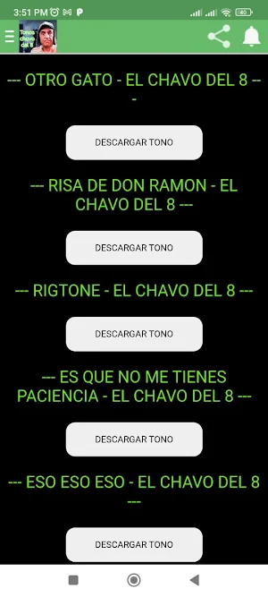 Tonos del chavo del 8 Screenshot 2