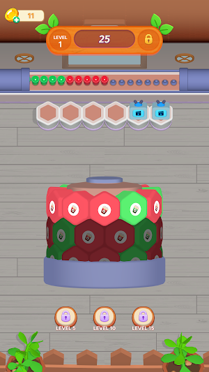 Coffee Pack: Hexa Sort Screenshot 0