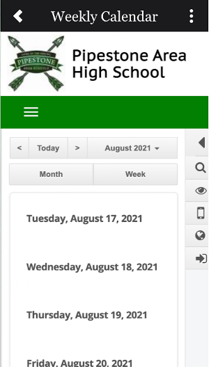 Pipestone Sports Screenshot 1