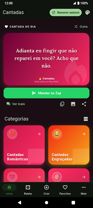 Cantadas para Conquistar Screenshot 0