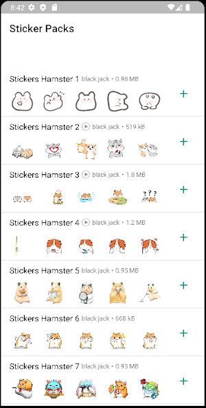 Stickers de Hamster Screenshot 0