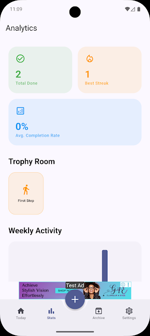 ZenHabit - Build Good Habits Screenshot 1