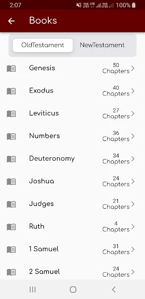 Holy Bible - (KJV) Screenshot 1
