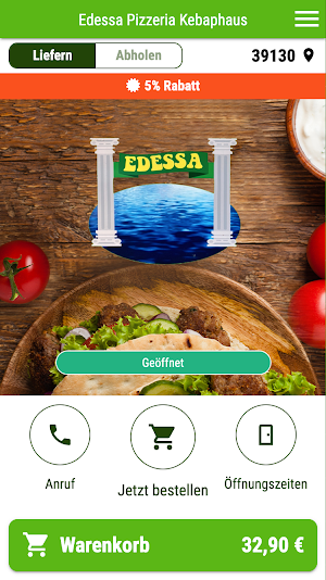 Edessa Pizzeria Kebaphaus Screenshot 0