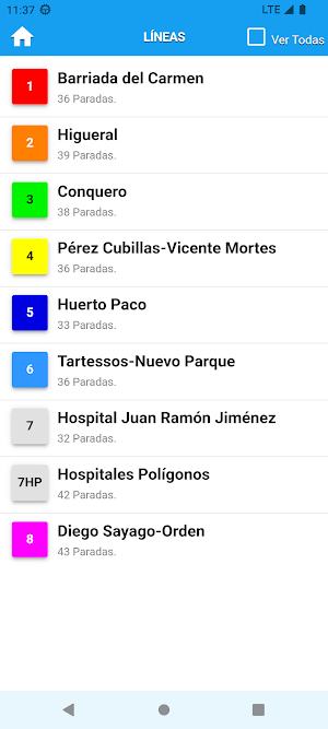 EMTUSA Huelva Screenshot 1