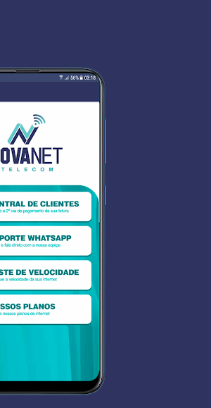Nova Net Telecom - Aplicativo Oficial Screenshot 1