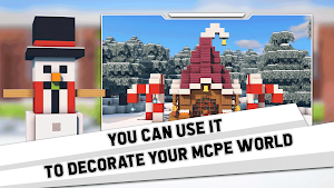 Christmas Decor Mod for MCPE Screenshot 1