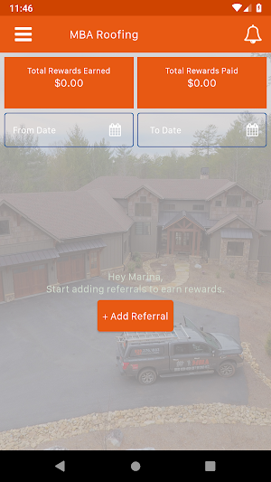 MBA Roofing Screenshot 1
