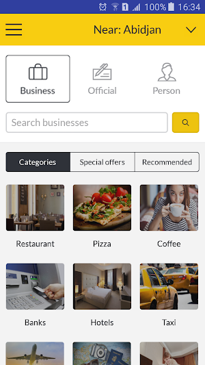Ivory Coast Phonebook Screenshot 1