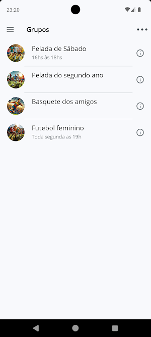 Sorteia Times Equilibrados Screenshot 0
