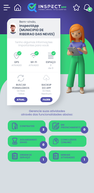 Inspect App - Cliente Screenshot 1