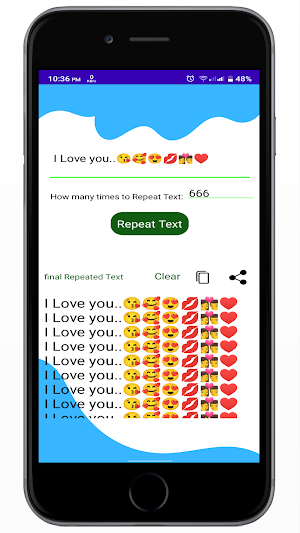 Text Repeater: Repeat Text 15K Screenshot 3