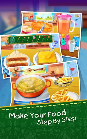School Lunch Food Maker 2 Screenshot 0