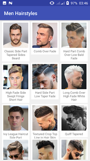 Boys Men Hairstyles & Hair Cuts 2018 (By Barbers) Screenshot 1