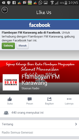 Flamboyan FM Karawang Screenshot 3