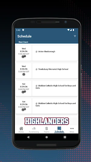 Somerville Highlanders Screenshot 1