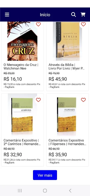 Livrarias Família Cristã APP Screenshot 1
