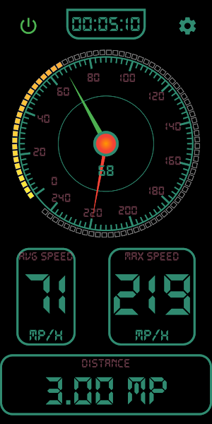 Gps Speedometer Screenshot 3