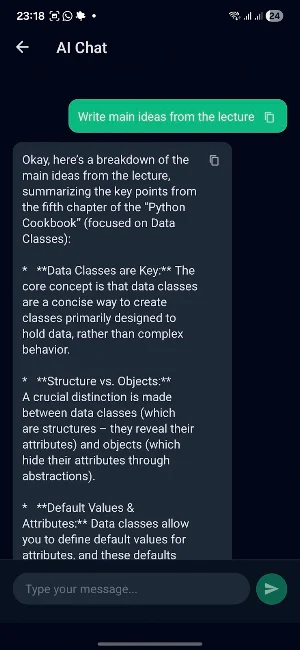 Brieforia: AI Meetings & Notes Screenshot 2