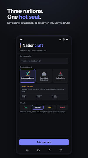 NationCraft: Government Sim Screenshot 1