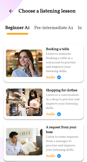 SamEnglish - With shadowing Screenshot 1