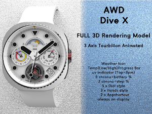 AWD DIVE X Analog Watch Screenshot 0