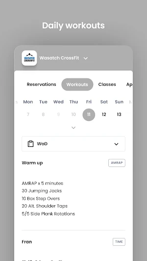 Wasatch CrossFit Screenshot 3