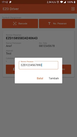 ESB Order Driver Screenshot 3