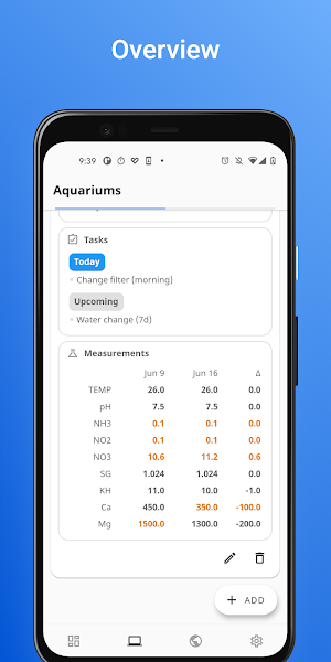 Aquarium Note 2 Screenshot 2