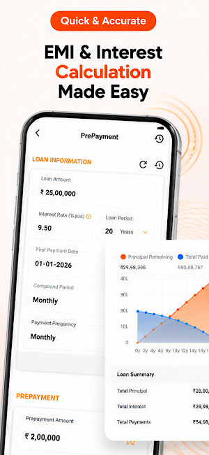 Loan EMI Calculator Screenshot 2
