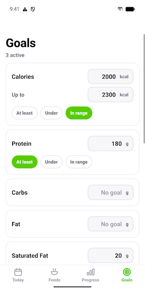 Vita: Calorie & Macros Tracker Screenshot 3