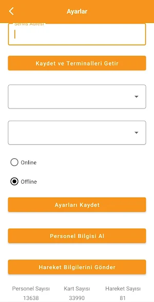 Mobil Terminal Screenshot 1