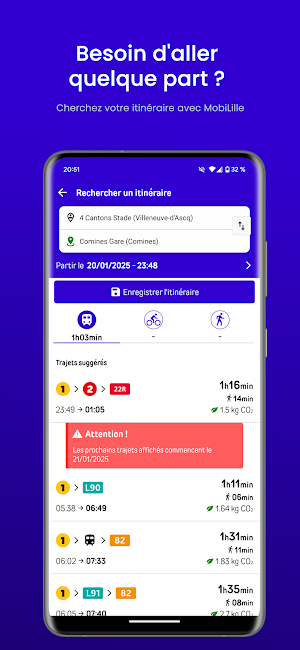MobiLille Screenshot 2