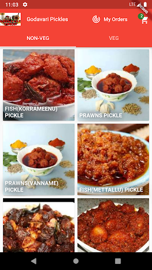 Non veg Pickles / Godavari Pickles  Andhra Recipes Screenshot 2