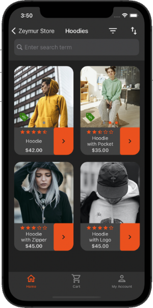 Zeymur Shopping Template XF Screenshot 2