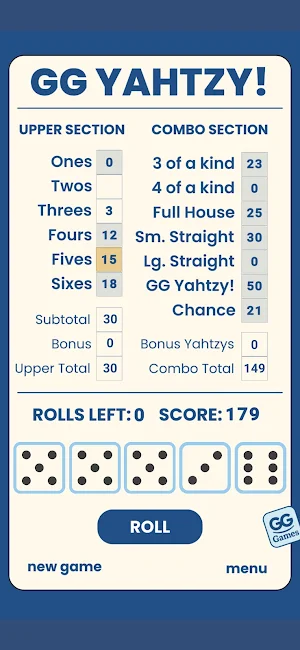 Play Yahtzy Screenshot 2